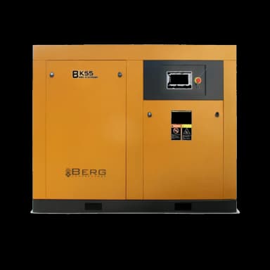 Винтовой компрессор BERG ВК-55, 7 бар, с преобразователем (7 бар, IP 55, С преобразователем) — фото 6