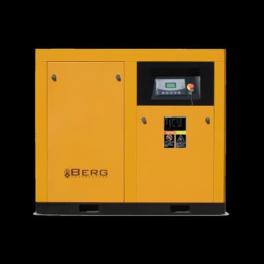 Винтовой компрессор BERG ВК-37, 7 бар, с преобразователем (7 бар, IP 23, С преобразователем) — фото 1