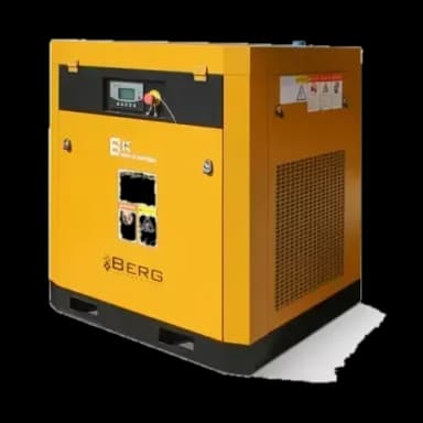 винтовой компрессор BERG ВК-7.5, 16 бар, с преобразователем (16 бар, IP 55, С преобразователем) — фото 1