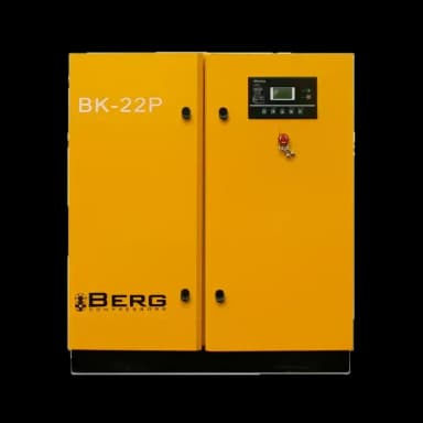 Винтовой компрессор BERG ВК-22Р, 16 бар, с преобразователем (16 бар, IP 55, С преобразователем) — фото 8