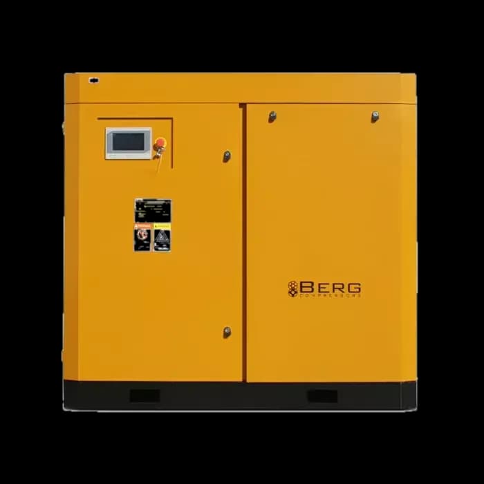 Винтовой компрессор BERG ВК-45Р, 16 бар, с преобразователем (16 бар, IP 55, С преобразователем)