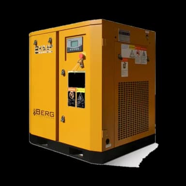 Винтовой компрессор BERG ВК-5.5Р, 7 бар, с преобразователем (7 бар, IP 55, С преобразователем) — фото 2