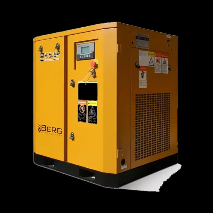 Винтовой компрессор BERG ВК-5.5Р, 7 бар, с преобразователем (7 бар, IP 55, С преобразователем) — фото 2