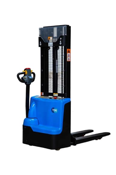 Штабелер самоходный 1,5 т 2,5 м TOR WS15H-2500SC PRO 24/85 В/Ач контр. скорости подъема — фото 1