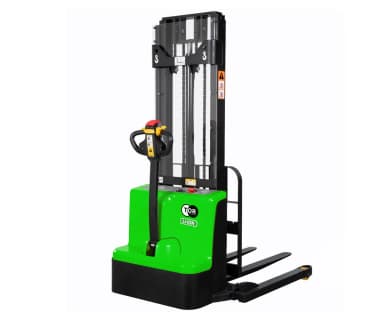 Штабелер самоходный 1,5 т 3,5 м TOR WSS15H-3500SC PRO Li-ion 24/60 В/Ач раздвижные вилы, опоры — фото 1